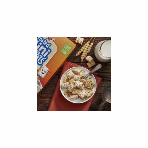 Kellogg's Frosted Mini-Wheats Breakfast Cereal, Original - 24 Oz (Pack of 32) Perspective: top