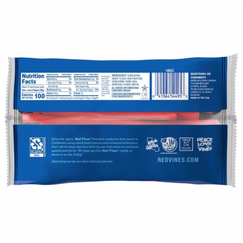 Red Vines Ropes 12 Ounce Bag (Pack of 4) Perspective: top