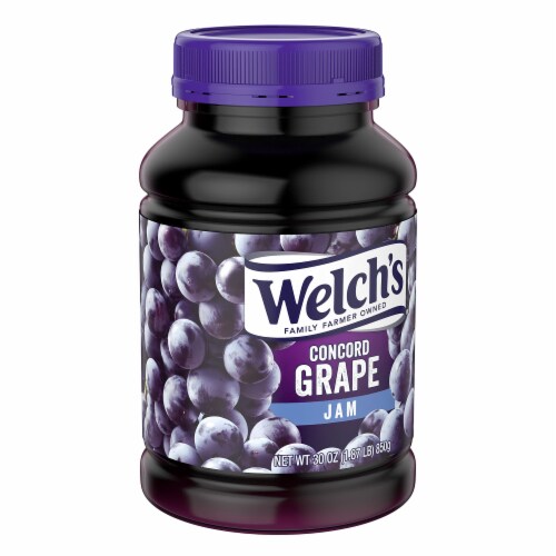 Welch's Concord Grape Jam (Pack of 16) Perspective: top