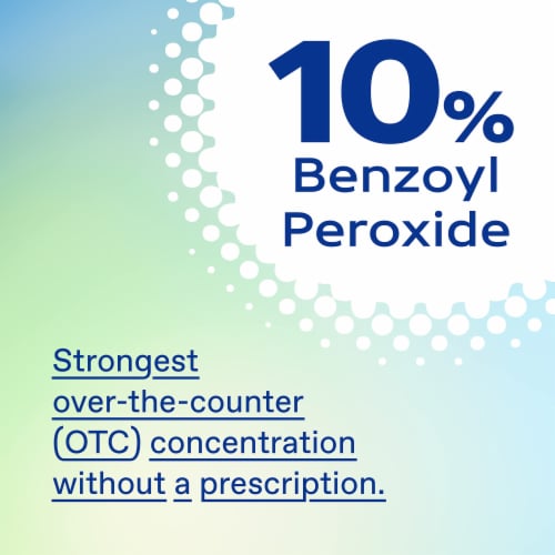 Differin Acne Face Wash with 10% Benzoyl Peroxide, (Pack of 2) Perspective: top