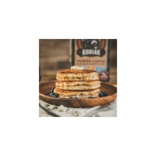 Power Cakes Almond Poppyseed Flapjack & Waffle Mix (Pack of 10) Perspective: top