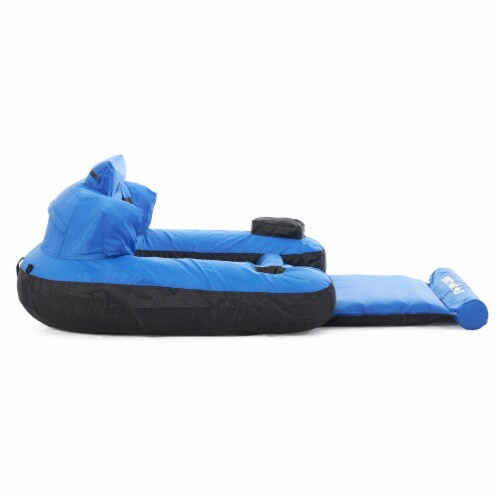 Floating Chair Lounger Inflatable Swimline 9047 Swimming Pool Fabric for sale online 