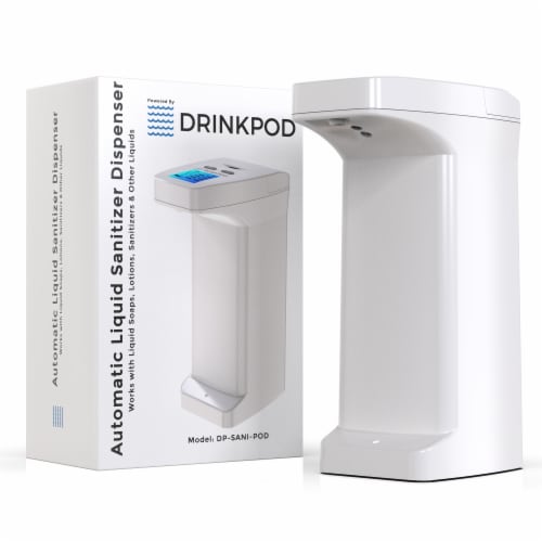 2 Drinkpod Alkaline Water Filter Dispensers pH Ionized Water  2.4 Gal Includes 6 Filters Perspective: top