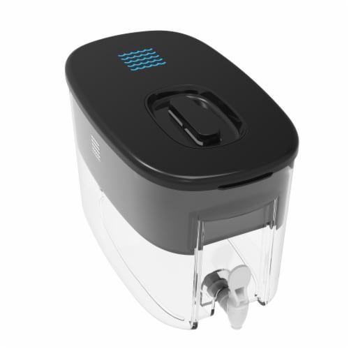 2 Drinkpod Alkaline Water Filter Dispensers pH Ionized Water  2.4 Gal Includes 6 Filters Perspective: top