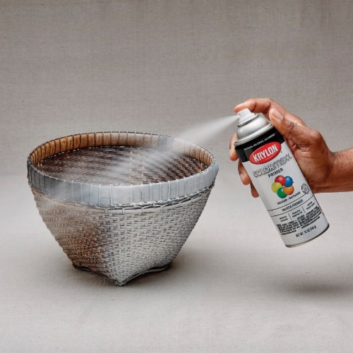 Krylon® ColorMaxx™ Indoor/Outdoor Primer- White Perspective: top