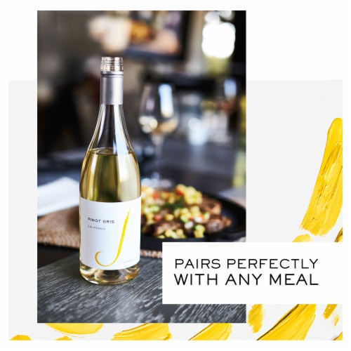 J Vineyards Pinot Gris White Wine Perspective: top