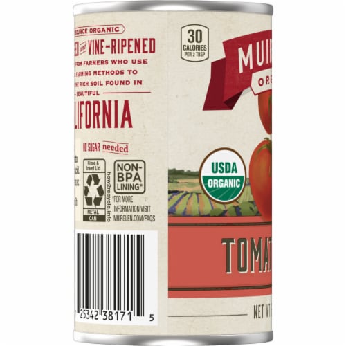 Muir Glen™ Organic Tomato Paste Perspective: top
