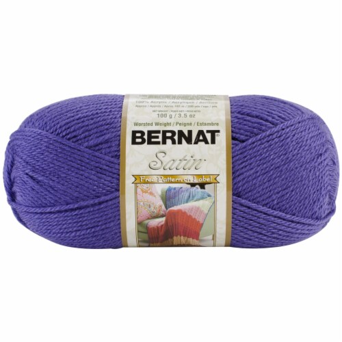 Bernat satin worsted weight yarn hotsell