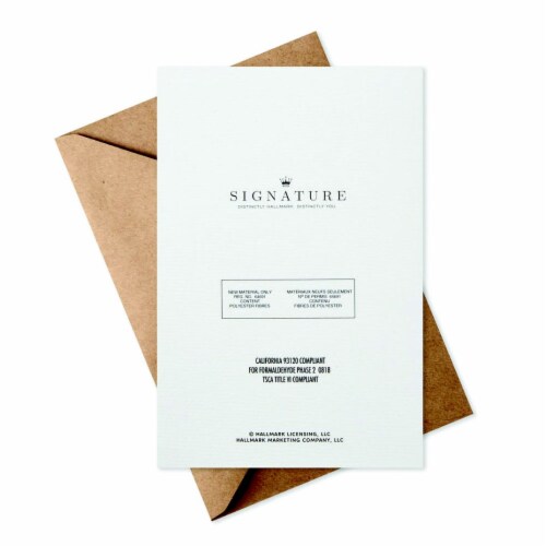 Valentine's Day Card #36: Hallmark Signature Anniversary Card or Love Card for Significant Other Perspective: top