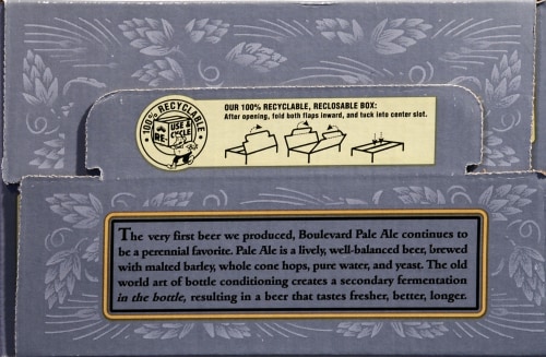 Boulevard Brewing Co. Pale Ale Perspective: top