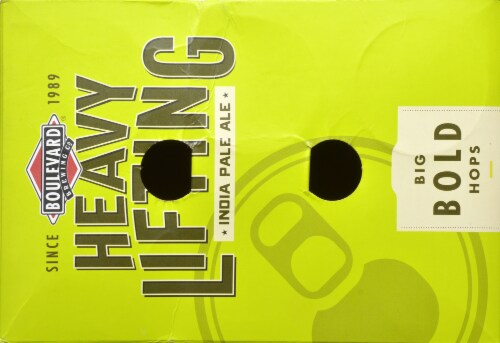 Boulevard Brewing Co. Heavy Lifting IPA Perspective: top