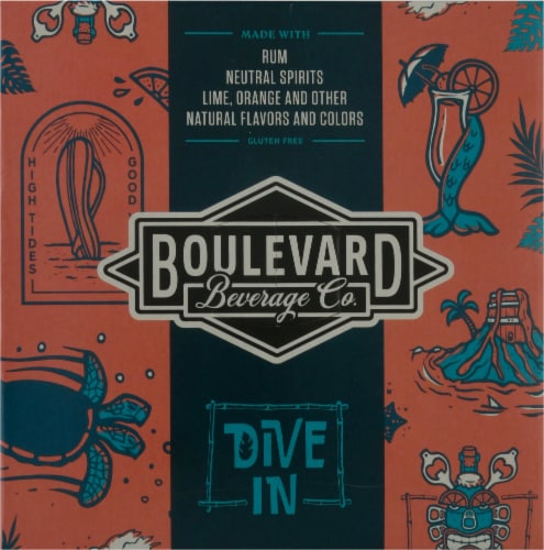 Boulevard Fling Craft Cocktail Perspective: top