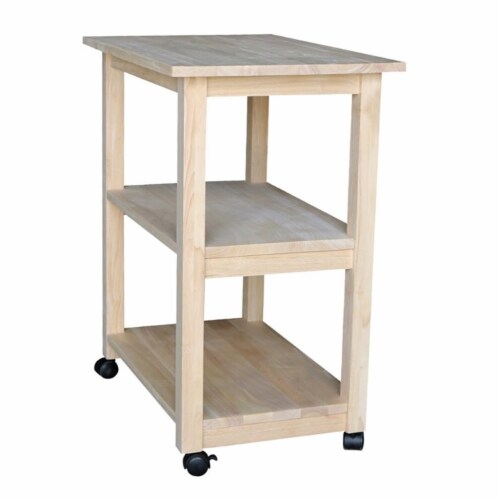 International Concepts 185 Microwave Cart Perspective: top