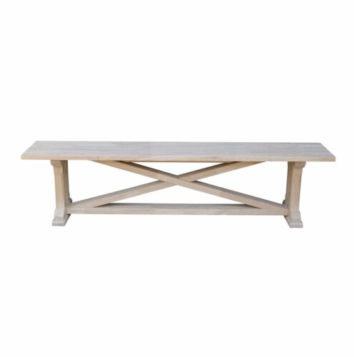 Unfinished bench sales for dining table