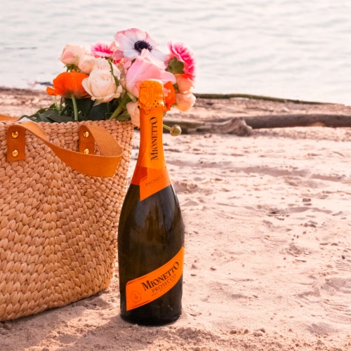 Mionetto Prosecco Treviso Brut Prestige Collection Italy Sparkling Wine Perspective: top