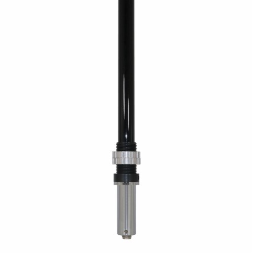 Tram 1498-B 18-Foot Black CB Base Antenna with 26 MHz to 31 MHz 5.75 dBd Gain Perspective: top