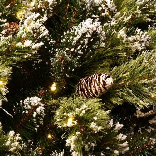 National Tree Company Glittery Bristle Pine 36 Urn Filler