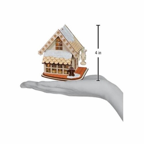 Old World Christmas Drosselmeyer's Nutcrackers Ornament Perspective: top