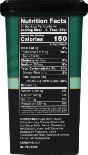 Stephen's® Gourmet Mint Chocolate Hot Cocoa Perspective: top