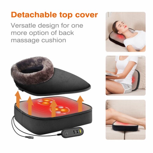 Snailax 2-in-1 Kneading Shiatsu Foot Warmer & Back Massager SL-522S, 1 -  Kroger