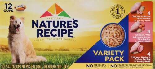 Nature's Recipe® Original Wet Dog Food Variety Pack Perspective: top
