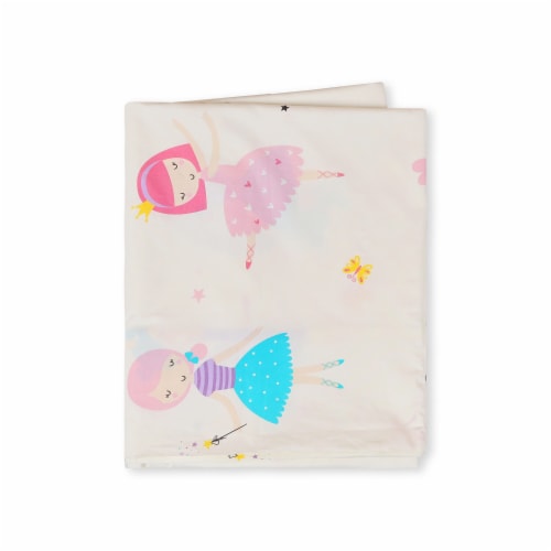 BLC Ballerina Lounger Pillow Case Cover for Kids Reading, Rest time and Games - King Perspective: top