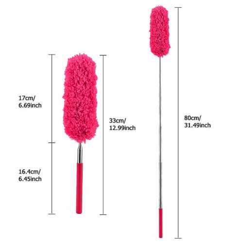 Telescoping Small Microfiber Duster - Single - Assorted Color Perspective: top