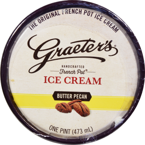 Graeter's® French Pot® Butter Pecan Ice Cream Pint, 16 oz Kroger