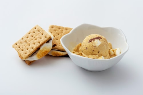 Graeter's S'mores French Pot Ice Cream Perspective: top