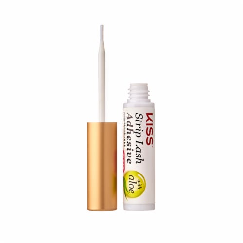 Kiss® Premium Latex Free Strip Eyelash Adhesive - Clear Perspective: top