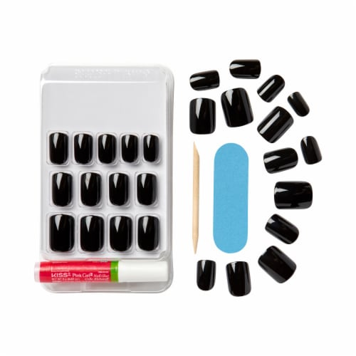 Kiss® Gel Fantasy Aim High Short Ready-to-Wear Gel Nail Kit Perspective: top