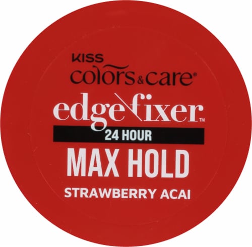 Kiss Edge Fixer Strawberry Acai Maximum Hold Perspective: top