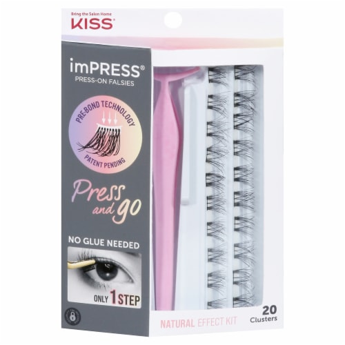 Kiss® imPRESS® Kit 02 Innovative Press on False Eye Lashes Perspective: top