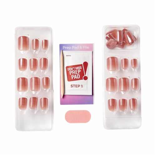 Kiss® imPress® Color FX No-Glue Mani Press On Nails - Last Call Perspective: top