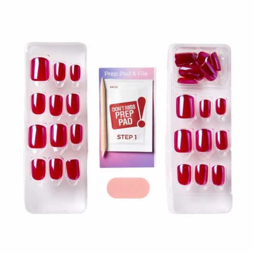 Kiss® imPress® Color FX No-Glue Mani Press On Nails - This City Perspective: top