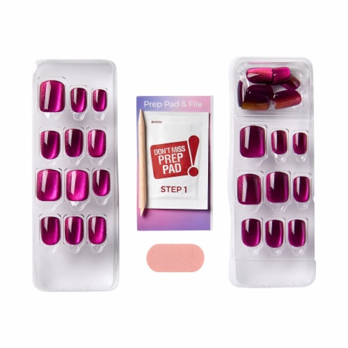 Kiss® imPress® Color FX No-Glue Mani Press On Nails - Levels Perspective: top