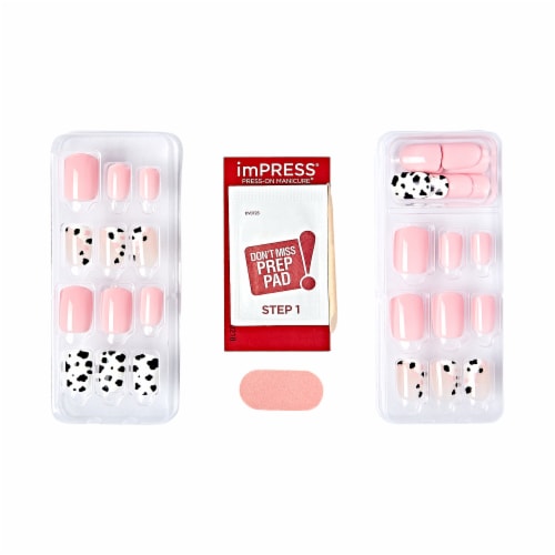 Kiss® imPress® No Glue Mani Press-On Nails - One Chance Perspective: top