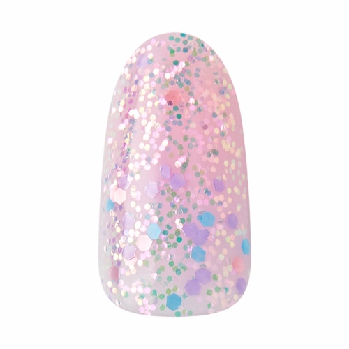 KISS® Gel Fantasy Dreamdust™ Press-On Nails - Diamonds 4 Me Perspective: top