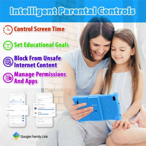 Contixo V10 7 Android Kids 32GB Tablet with 80 Disney Storybooks, Kid