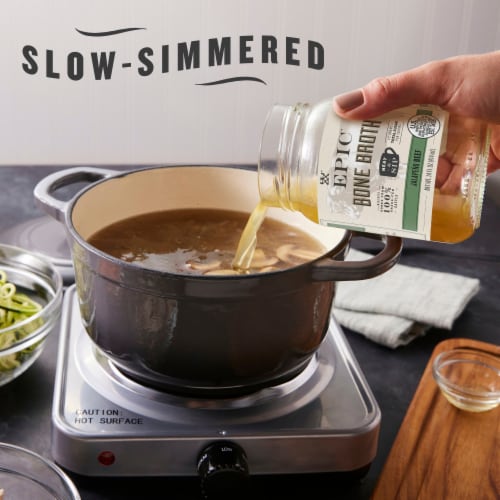 EPIC Beef Jalapeno Sea Salt Bone Broth Keto Friendly Paleo Friendly Perspective: top