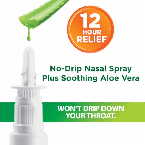 Zicam® Extreme Congestion Relief with Soothing Aloe Vera No Drip Nasal Spray Perspective: top