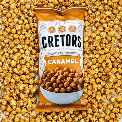 G.H. Cretors® Caramel Popcorn Perspective: top