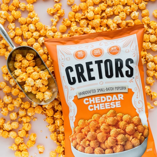 G.H. Cretors® Cheddar Cheese Popcorn Perspective: top