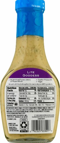 Annie's Homegrown Goddess Lite Dressing 8 fl oz Perspective: top