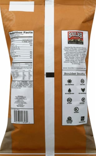 Boulder Canyon Chip Cut Canyon Honey BBQ Perspective: top