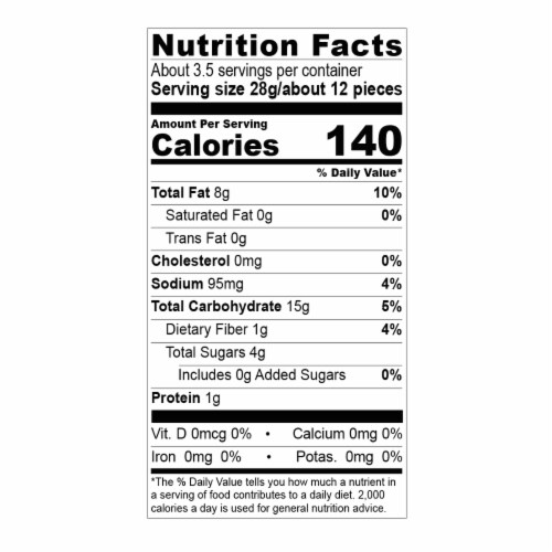 I Amaranth Lime Himalayan Salt Chips Perspective: top