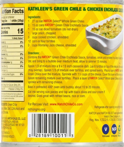 Hatch Green Chili Whole Perspective: top