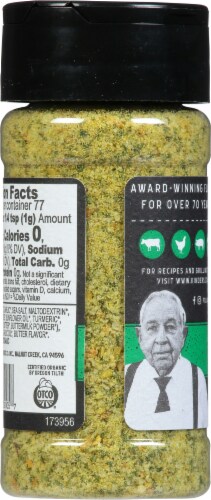 Kinder's Organic Master Salt Perspective: top