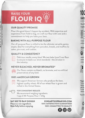 King Arthur Flour Artisan All Purpose, 12 pk / 2 lb - Fry’s Food Stores