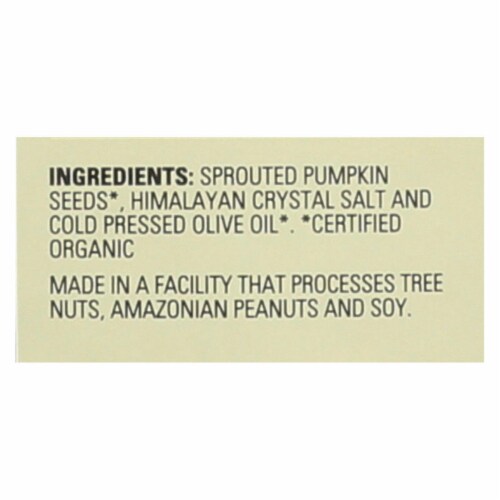 Living Intentions Organic Sprouted Seeds Pumpkin Sunflower Gluten Free Perspective: top